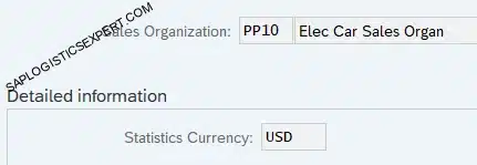 Picture - Sales Area PP10 Configuration