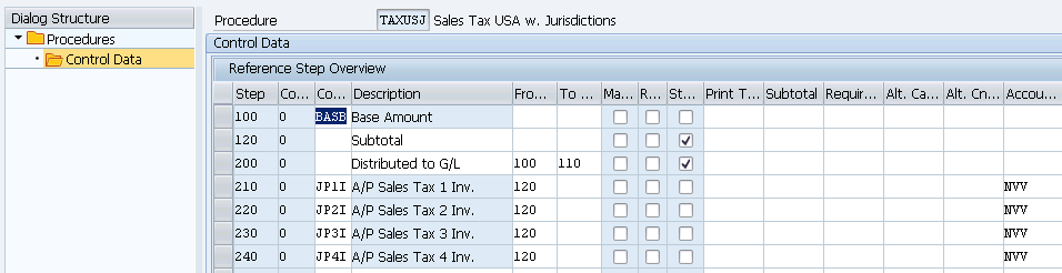 tax code assignment in sap mm