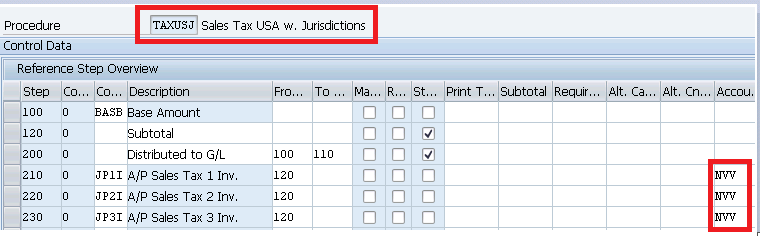 tax code assignment in sap mm