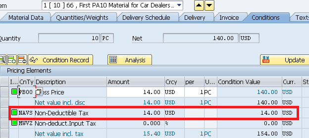 tax code assignment in sap mm