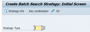 How to Configure Batch Search Strategy for Production Order
