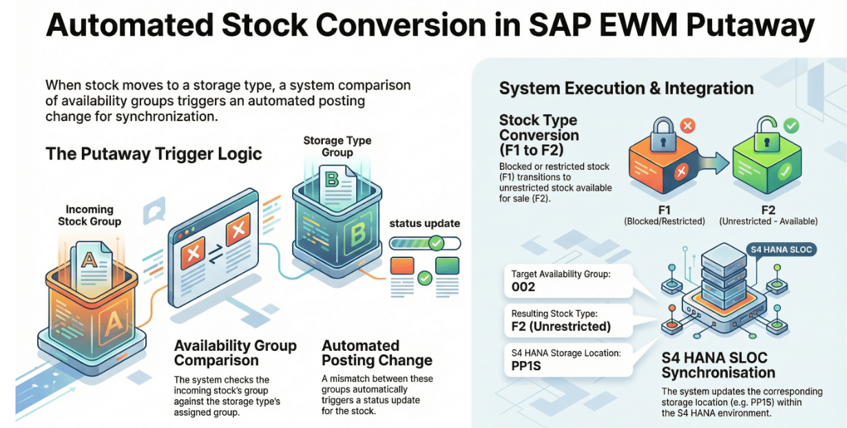 Stock Type, Availability Group & Storage Location Mapping